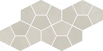 Мозаика Continuum Mosaico Prism Pure 20.5x41.3